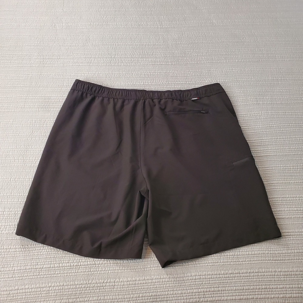 Gerry Active Tech Shorts Mens XXL Black Stretch Hiking Cargo Pockets